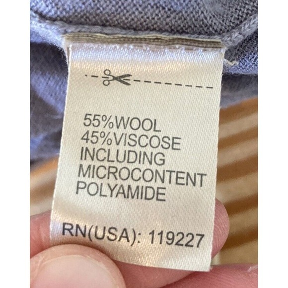 Massimo Dutti Wool Turtleneck Sweater Size Large Women’s Gray - Picture 4 of 8